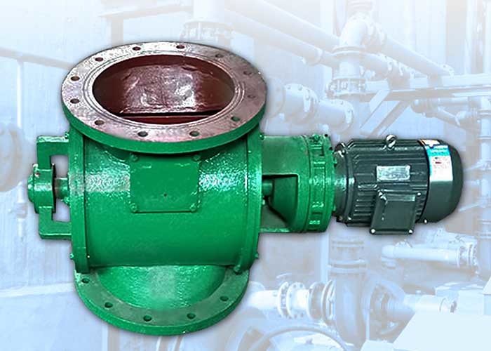 Energy Saving 2L/R Rotary Valve Rigid Impeller Feeder For Screw Conveyor