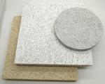 Hexagonal Natural Wool Acoustic Panels Cement Board Tiles ODM
