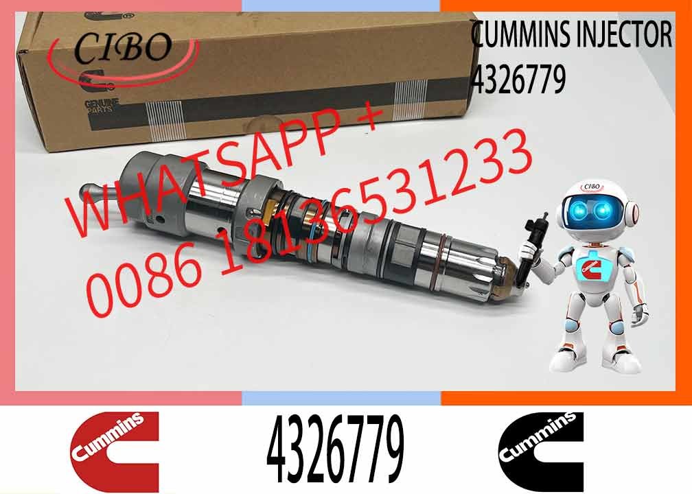 Common Rail Injector Fuel Injector 4326779 4928346 4928349 For QSK23 Excavator QSK23 QSK45 QSK60