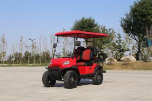 Wholesale Off Road Buggie Electric Golf Cart Fishing Club Car Vehicle 2+2 Seaterwith Lithium Battery from china suppliers