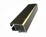 T Shape Aluminium Door Profiles Powder Coated For Sliding Kitchen Door Frame