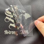 Soft Feel Laser Cutting Metallic Heat Transfer Foil Like Finish Heat Transfer