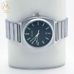 Luminous Silver Stainless Steel Strap Watch 30M Waterproof Chronograph Quartz