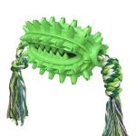 Pet Supply Wholesale Dogs Toothbrush Cleaning Durable Pet Chew Toy With Rope