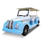 Vintage 48V 45 Mph Electric Golf Cart Aetric Golf Cart 6 Seater For Hotel Club