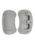 Grey EVA Spa Bath Pillow Hot Tub Waterproof Neck Head Cushion for Home Bathtub
