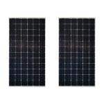 Black PV Energy 370 375 Watt Monocrystalline Pv Panels 72cells