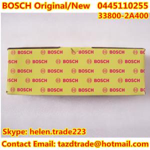 Wholesale BOSCH Original and New CR Injector 0445110255 / 338002A400/33800-2A400 HYUNDAI,KIA from china suppliers