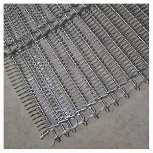 Wholesale Chain Link Stainless Steel Wire Mesh Spiral Metal Conveyor Belt For Freezer from china suppliers