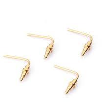 Wholesale Water Proof Right Angle Pogo Pin +/-0.05MM Tolerance Male Terminals from china suppliers