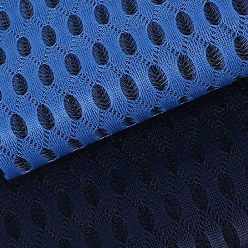 Dyed Pattern Air Mesh Fabric Moisture Absorbent Knitted 3mm 3D Mesh Material