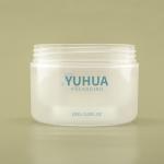 Double Wall PP With Screw Lid Plastic Cream Jar Cosmetic Packaging