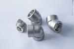 Round Forged Pipe Fitting Elbows 316L Stainless Steel 90 Degree Elbow