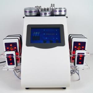 Wholesale Vacuum 6 In 1 Body Lipolaser Slimming Machine 40KHz Purple For Weight Loss from china suppliers