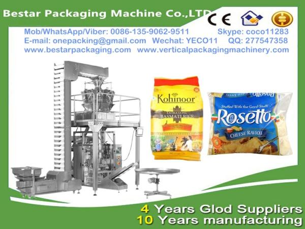 MultiHead Weigh Filling VFFS Packaging Machine for Bags food packing equipment