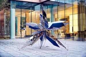 Wholesale Hotel Pool Decorative Metal Sculpture Contemporary Modern Art Outdoor Sculpture from china suppliers