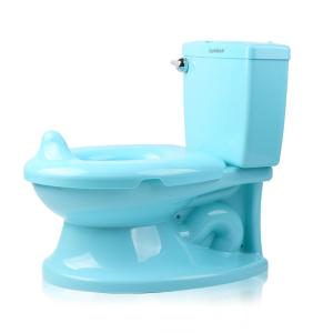 Wholesale Children Simulation Toilets with Flushing Sound White Blue Pink Baby Training Potty EN71 Certified from china suppliers