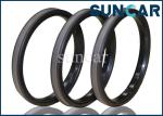 SPGW Hydraulic Cylinder Piston Seals PFTE NBR Compact Seal Parts