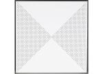 Acoustic Ceiling Tiles Perforated Suspended Panel With Fireproof Nonwoven Fabric