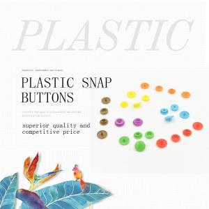Wholesale Disposable Gowns 4 Parts 10MM Plastic Snap Button from china suppliers