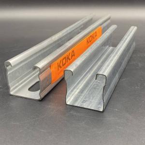 Wholesale Heavy Duty Strength Unistrut Channel With Rib for Construction from china suppliers