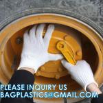 Wear-Resistant Cotton Yarn Knitted Working Protective Gloves Painter Mechanic