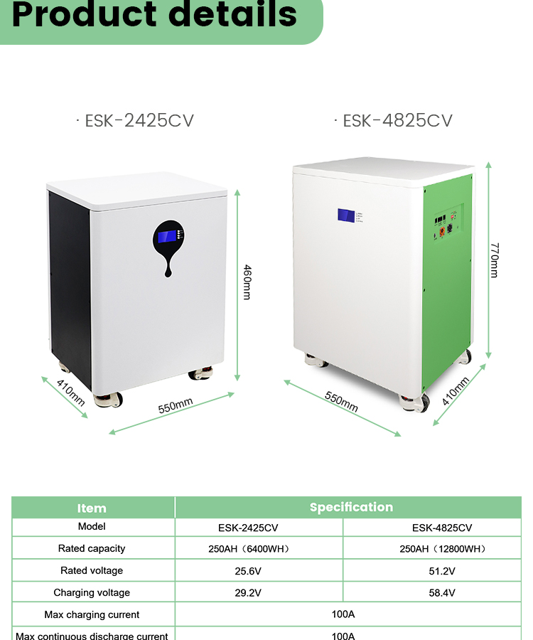 Vertical Home Energy Storage Battery 12.8kwh Lifepo4 Lithium Ion Battery 48 Volt 250ah