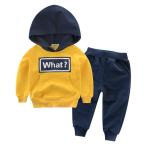 Children'S Outfit Sets Children'S Cotton Two Piece Hoodie Suits Boys Sports