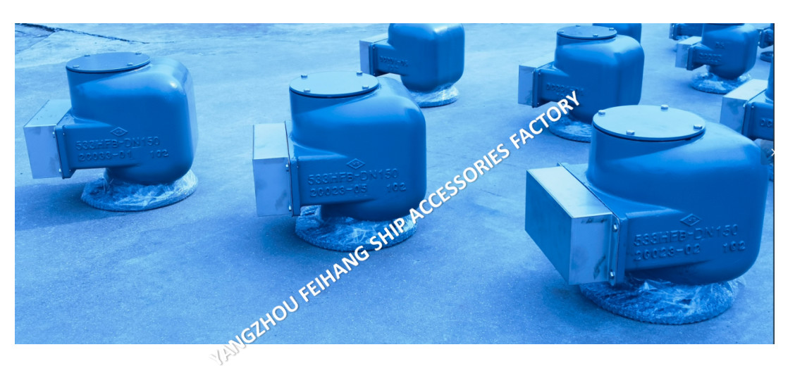 533hfb-150 Air Pipe Head （With Fire Net）For Water Tank Float Type Flange Connection