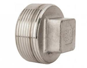 Wholesale BSPT BSPP NPT PS DIN SS Screwed Threaded Fittings For Square Plug from china suppliers