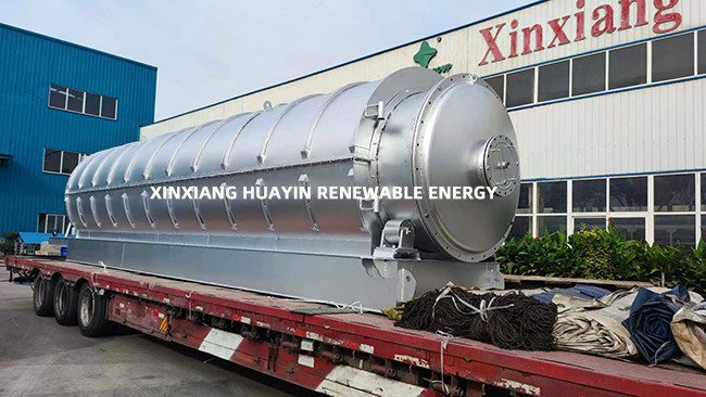 4Ton Containerzied Mini Waste Plastic Pyrolysis Plant To Fuel Oil
