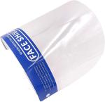 Professional Chemical Face Shield Dust Proof PET Film Fluid Resistant Eco