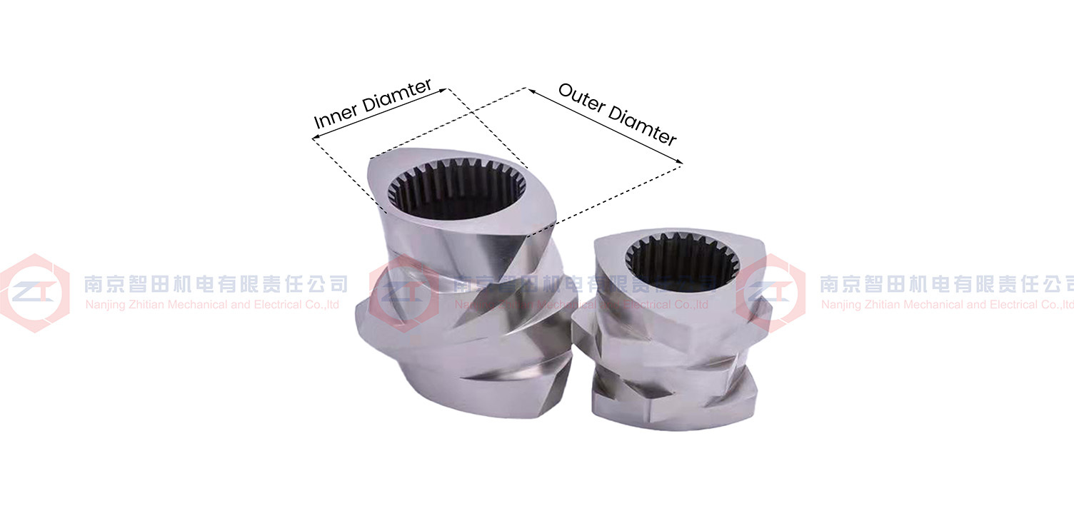Twin Screw Extruder Screw Elements