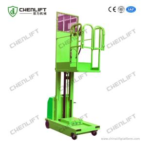 Wholesale 200kg Load 4m Lifting Height Order Picker Lift Warehouse Semi Electric from china suppliers