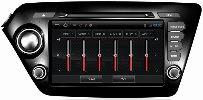 Ouchuangbo Android 4.0 Car DVD Player for Kia K2 /Rio 2011 S150 Stereo Radio BT GPS Navigation OCB-106C