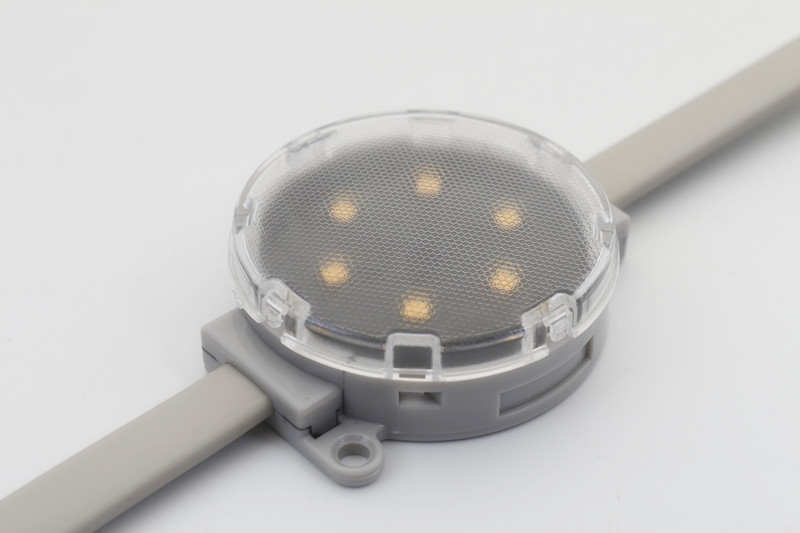 160° Beam Angle 1.5W 24V IP67 50MM RGB LED Pixel