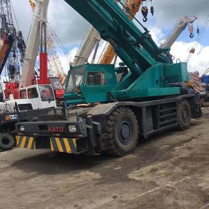 Wholesale Used KATO 50Ton Rough Terrain Crane , Second Hand Truck Mounted Cranes from china suppliers