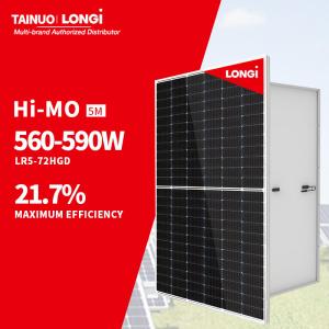 Wholesale LONGi Hi Mo 7 LR5-72HGD 560-590M N Type HPDC Solar Module 580W 575W 570W 585W 590W from china suppliers