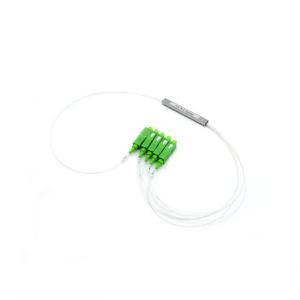 Wholesale Single Mode 1x4 PLC Fiber Optic Splitter With SC APC Connector from china suppliers