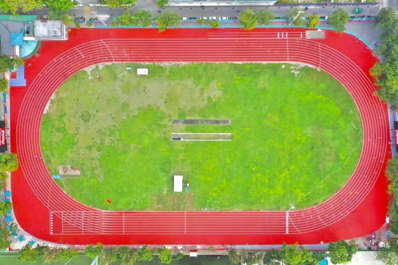 Wear - Resistant Sandwich System Running Track Rubber Field Athletic