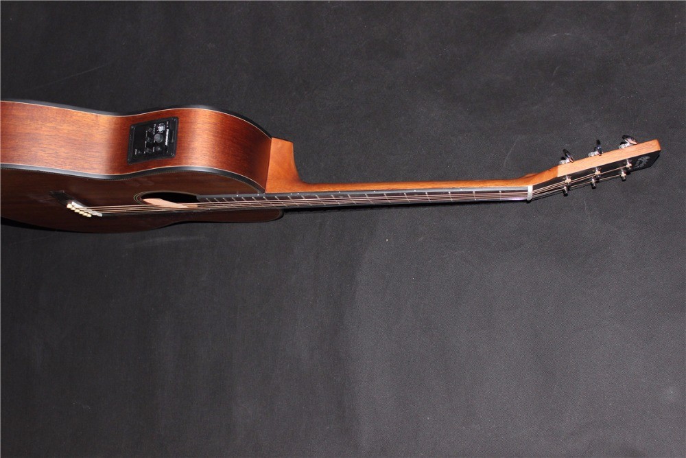 OO-GR Customize your logo New custom solid wood OO style matt finishing acoustic guitar
