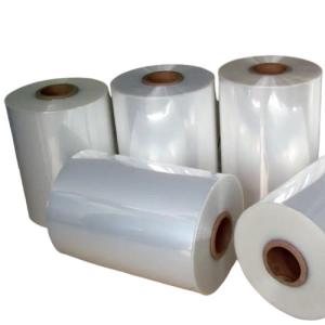 Wholesale Transparent Thermal POF Shrink Wrap Film Centerfold Polyolefin Heat Shrink Film Roll from china suppliers