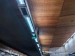 16/16/8mm Ceiling Wooden Oak Veneer Perforated Acoustic Panel Timber Soundproof