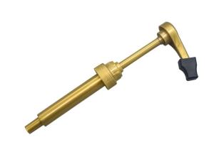 Wholesale Food Grade Gold Syrup Dispenser Pump Dustproof Drip Proof Design from china suppliers