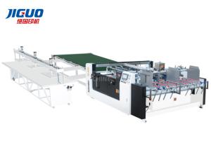 Wholesale Double Piece Automatic Pasting Machine For Corrugated Boxes 1200mm Paper from china suppliers