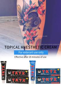 Wholesale Lidocaine TKTX Tattoo Numbing Cream Eyebrow Stop Pain For Microblading from china suppliers