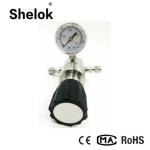 High pressure one stage water 316SS Back pressure regulating valve