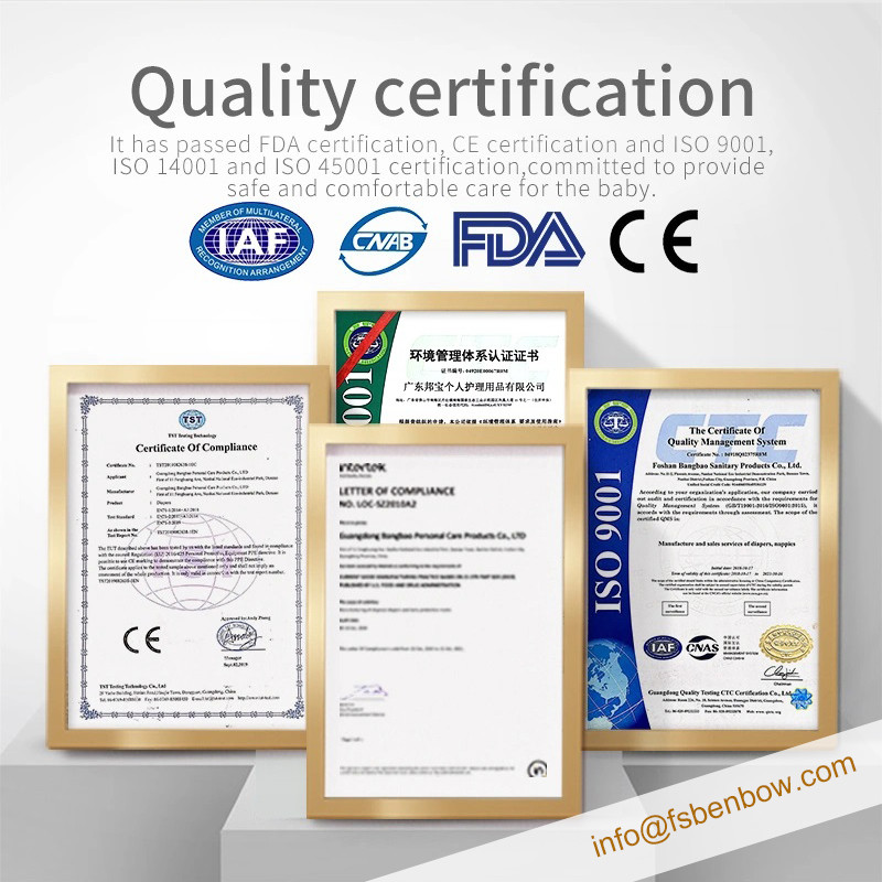 OEM Manufacture Factory Wholesale Baby Diaper