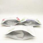 Foil Smell Proof Tea Bags Resealable Zipper Edible Plastic Packaging Food Bags