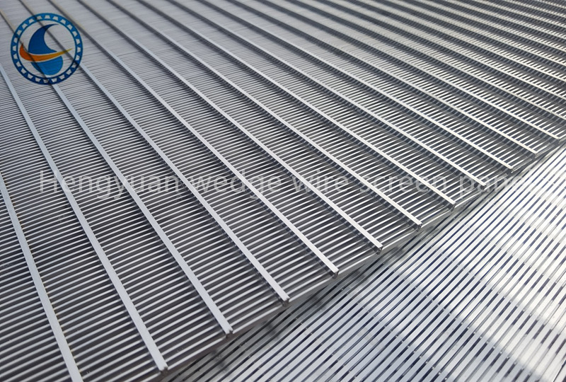 201 Stainless Steel Wedge Wire Screen Panels High Strength Full Welded